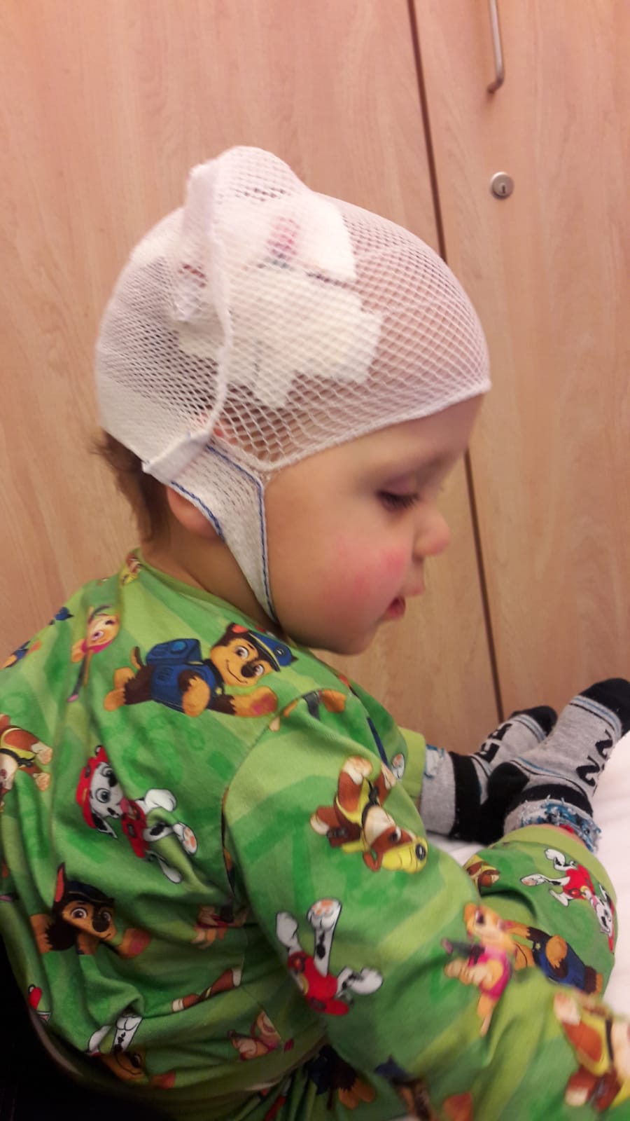 Gabriel im Krankenhaus